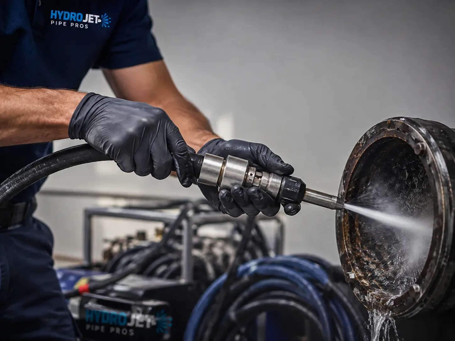 Hydro Jet Pipe Descaling in River Pines, CA